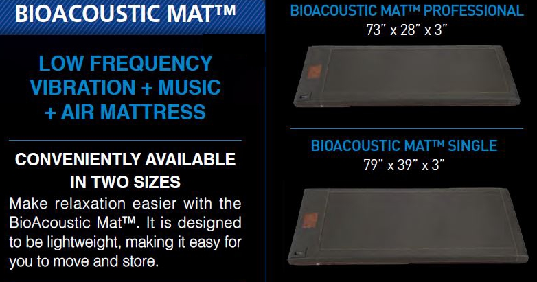 BioMat BioAcoustic Mat size